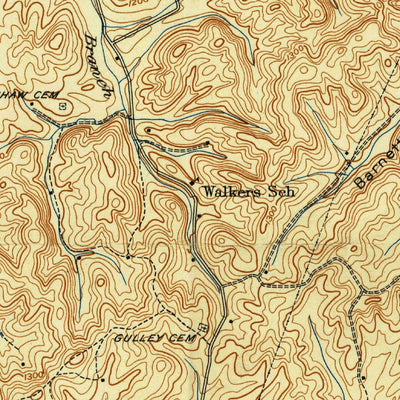 United States Geological Survey Bulls Gap, TN (1940, 24000-Scale) digital map