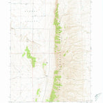 United States Geological Survey Bulls Pass, UT (1968, 24000-Scale) digital map