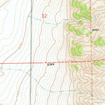 United States Geological Survey Bulls Pass, UT (1968, 24000-Scale) digital map