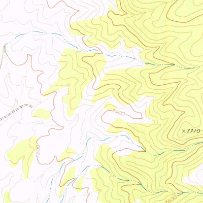 United States Geological Survey Bullwhack Summit, NV (1977, 24000-Scale) digital map