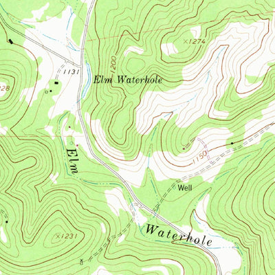 United States Geological Survey Bulverde, TX (1967, 24000-Scale) digital map