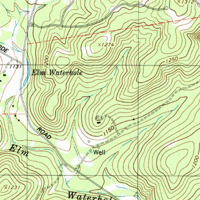 United States Geological Survey Bulverde, TX (1988, 24000-Scale) digital map