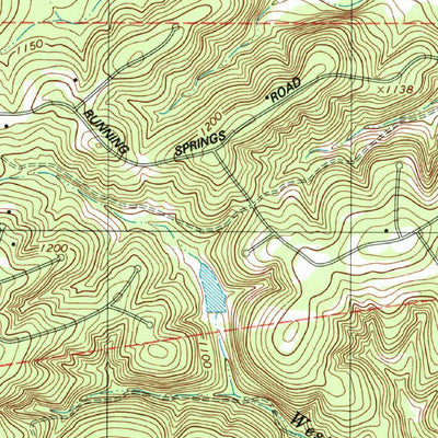 United States Geological Survey Bulverde, TX (1988, 24000-Scale) digital map