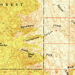 United States Geological Survey Bumblebee, AZ (1950, 62500-Scale) digital map