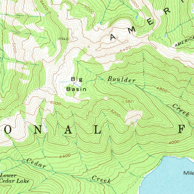 United States Geological Survey Bumping Lake, WA (1962, 62500-Scale) digital map
