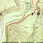 United States Geological Survey Bumping Lake, WA (2000, 24000-Scale) digital map