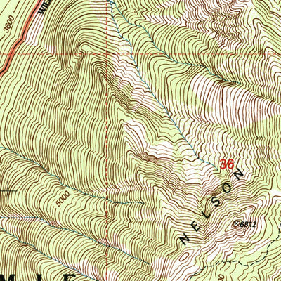 United States Geological Survey Bumping Lake, WA (2000, 24000-Scale) digital map