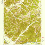 United States Geological Survey Bumpus Mills, TN (1951, 24000-Scale) digital map