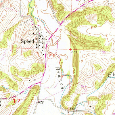 United States Geological Survey Bunceton, MO (1953, 24000-Scale) digital map