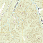 United States Geological Survey Bunch, OK (2022, 24000-Scale) digital map