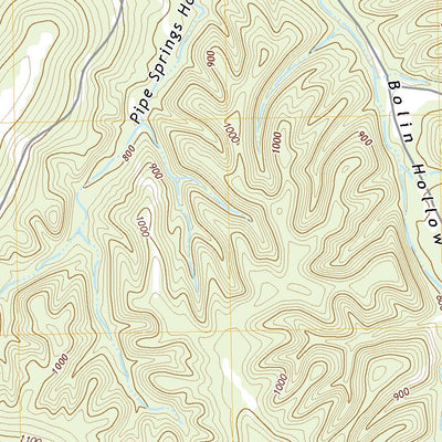 United States Geological Survey Bunch, OK (2022, 24000-Scale) digital map