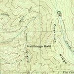 United States Geological Survey Bunches Bald, NC (2000, 24000-Scale) digital map