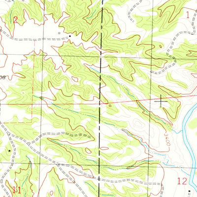 United States Geological Survey Bundy, MT (1979, 24000-Scale) digital map