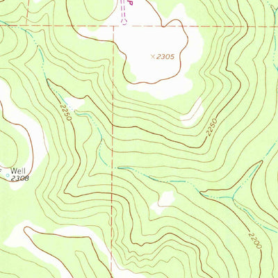 United States Geological Survey Bundy Ranch, TX (1962, 24000-Scale) digital map