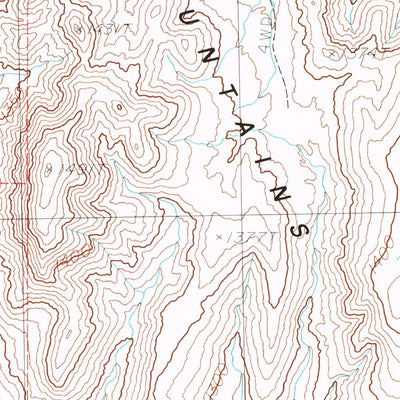 United States Geological Survey Bunejug Mountains, NV (1985, 24000-Scale) digital map
