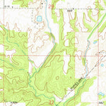 United States Geological Survey Bunker Hill, IL (1974, 24000-Scale) digital map
