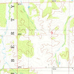 United States Geological Survey Bunker Hill, MO-IA (1980, 24000-Scale) digital map