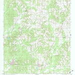 United States Geological Survey Bunker Hill, MS (1970, 24000-Scale) digital map