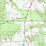 United States Geological Survey Bunker Hill, MS (1970, 24000-Scale) digital map
