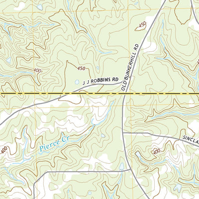 United States Geological Survey Bunker Hill, MS (2020, 24000-Scale) digital map