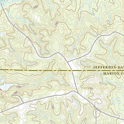 United States Geological Survey Bunker Hill, MS (2020, 24000-Scale) digital map