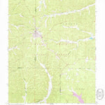 United States Geological Survey Bunker, MO (1967, 24000-Scale) digital map