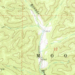 United States Geological Survey Bunker, MO (1967, 24000-Scale) digital map