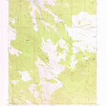 United States Geological Survey Bunker Peak, NV (1973, 24000-Scale) digital map
