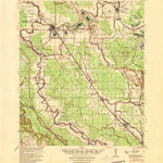 United States Geological Survey Bunkie, LA (1948, 62500-Scale) digital map