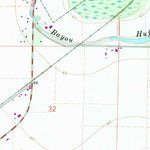 United States Geological Survey Bunkie, LA (1965, 24000-Scale) digital map