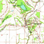 United States Geological Survey Bunkie, LA (1966, 62500-Scale) digital map