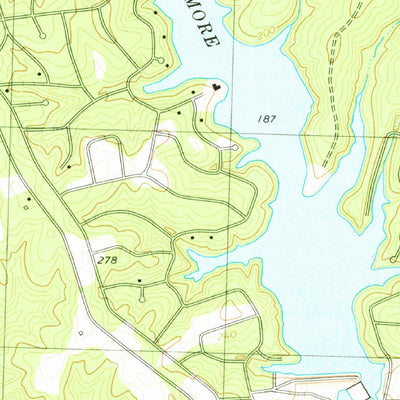 United States Geological Survey Bunn East, NC (1978, 24000-Scale) digital map