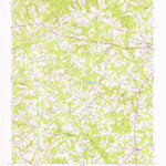 United States Geological Survey Bunn West, NC (1968, 24000-Scale) digital map
