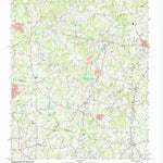 United States Geological Survey Bunn West, NC (1998, 24000-Scale) digital map