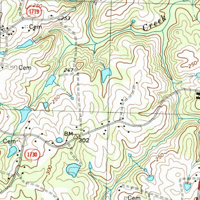 United States Geological Survey Bunn West, NC (1998, 24000-Scale) digital map