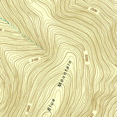United States Geological Survey Bunnell Mountain, NH (1996, 24000-Scale) digital map