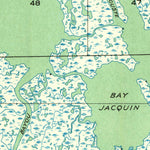 United States Geological Survey Buras, LA (1947, 31680-Scale) digital map
