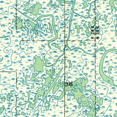 United States Geological Survey Buras, LA (1947, 31680-Scale) digital map