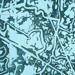 United States Geological Survey Buras, LA (1973, 24000-Scale) digital map