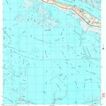 United States Geological Survey Buras, LA (1998, 24000-Scale) digital map