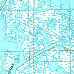 United States Geological Survey Buras, LA (1998, 24000-Scale) digital map
