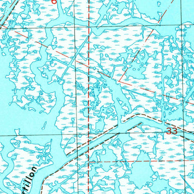 United States Geological Survey Buras, LA (1998, 24000-Scale) digital map