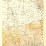 United States Geological Survey Burbank, CA (1926, 24000-Scale) digital map