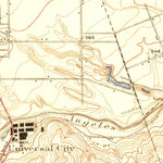 United States Geological Survey Burbank, CA (1926, 24000-Scale) digital map