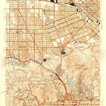 United States Geological Survey Burbank, CA (1948, 24000-Scale) digital map