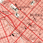 United States Geological Survey Burbank, CA (1953, 24000-Scale) digital map