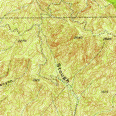 United States Geological Survey Burbank, CA (1953, 24000-Scale) digital map
