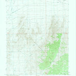 United States Geological Survey Burbank Pass, UT (1991, 24000-Scale) digital map