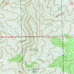 United States Geological Survey Burbank Pass, UT (1991, 24000-Scale) digital map