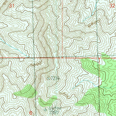 United States Geological Survey Burbank Pass, UT (1991, 24000-Scale) digital map